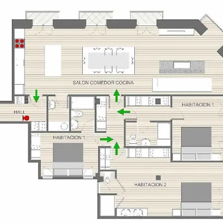 Mondrian New Ac Design Lovers Near La Concha * San Sebastián