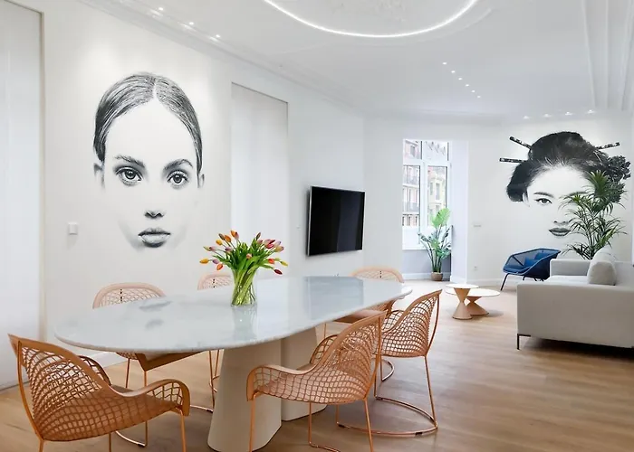 公寓 “mondrian” New, Ac, Design Lovers, Near La Concha 圣塞瓦斯蒂安