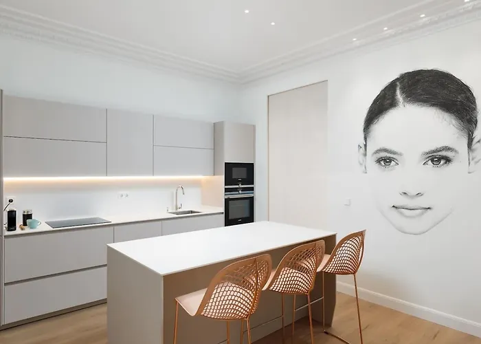 公寓 “mondrian” New, Ac, Design Lovers, Near La Concha *